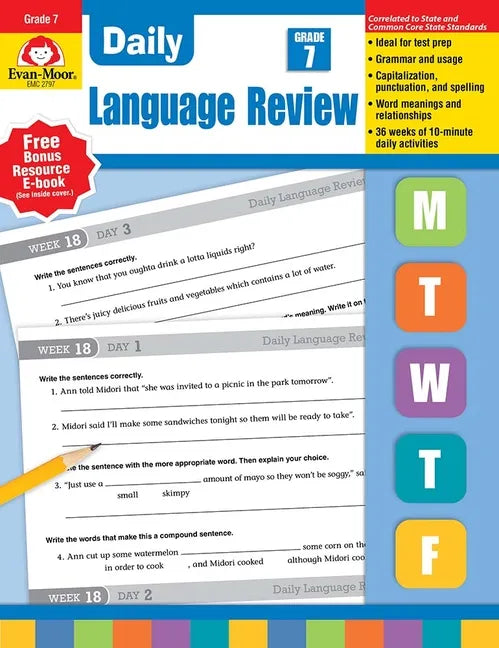 Daily Language Review, Grade 7 Teacher Edition - Paperback