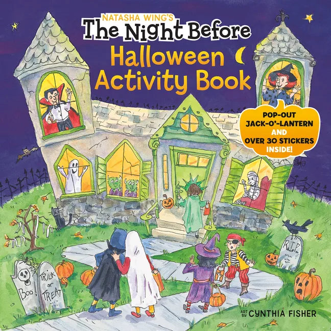 The Night Before Halloween Activity Book - Paperback