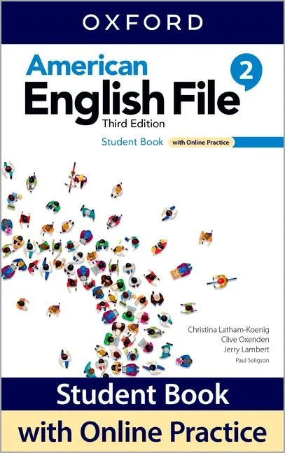 American English File 3e Student Book 2 and Online Practice Pack - Paperback