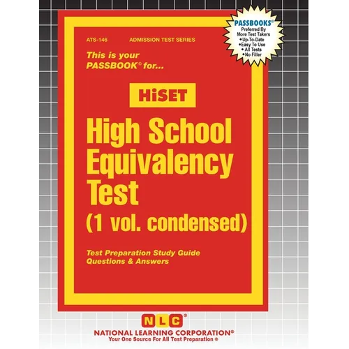 HiSET / High School Equivalency Test - Paperback