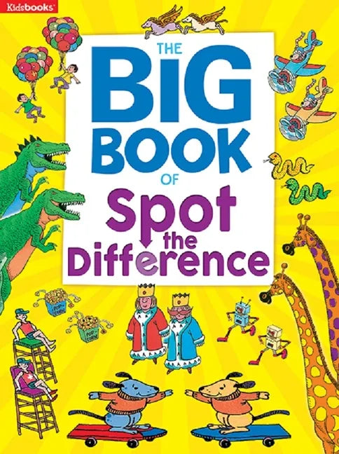The Big Book of Spot the Difference Backlist Inventory (Formerly 905-7) - Paperback