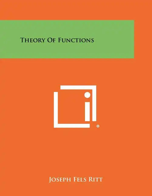 Theory Of Functions - Paperback