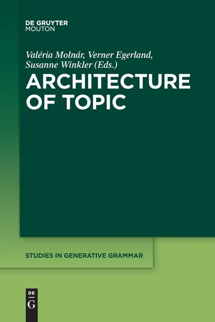 Architecture of Topic - Paperback