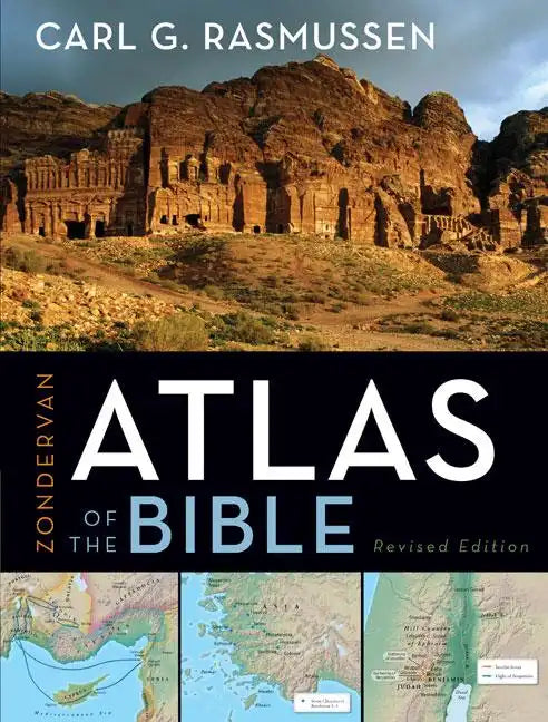 Zondervan Atlas of the Bible: Revised Edition, Full-Color Maps, Photos, Graphics, and More - Hardcover