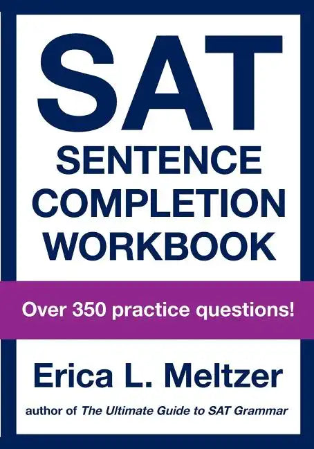 SAT Sentence Completion Workbook - Paperback
