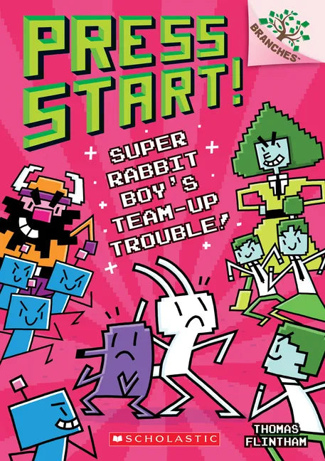 Super Rabbit Boy's Team-Up Trouble!: A Branches Book (Press Start! #10): Volume 10 - Paperback