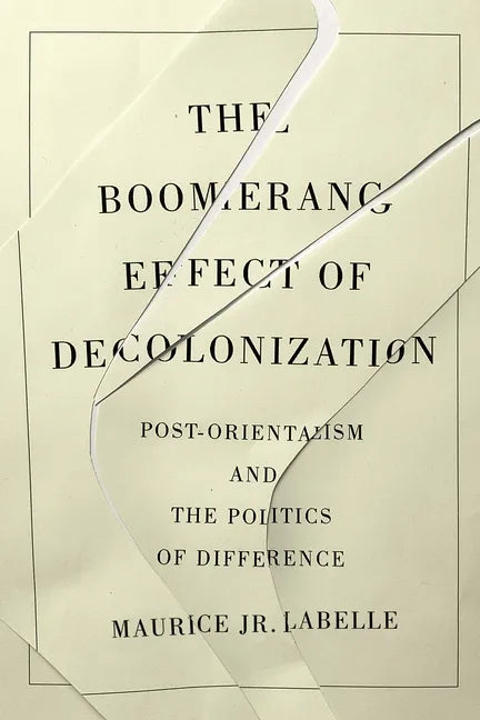 The Boomerang Effect of Decolonization: Post-Orientalism and the Politics of Difference - Hardcover