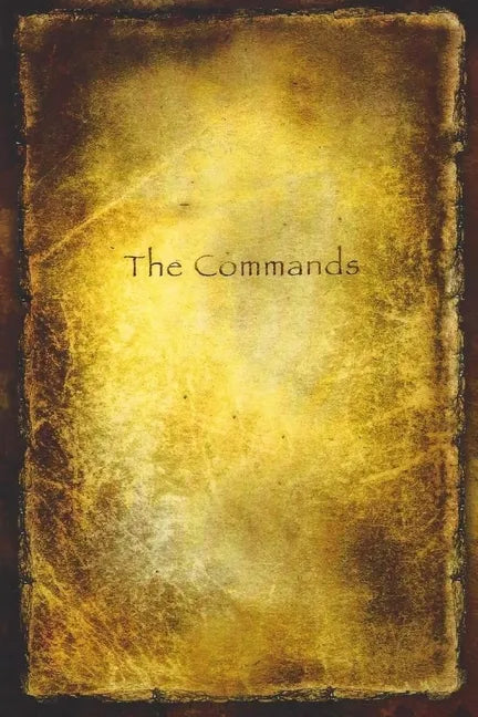 The Commands: The Commands of Jesus, Large Size Edition - Paperback