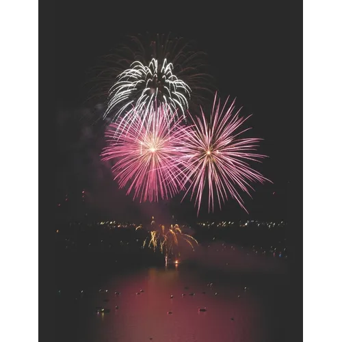 4th of July Fireworks at Lake Tahoe - Paperback