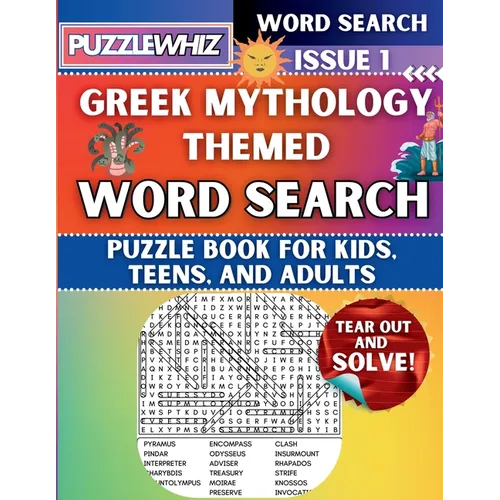 Greek Mythology: Featuring Engaging Themed Word Search Puzzles with Solutions (Issue 1) - Paperback