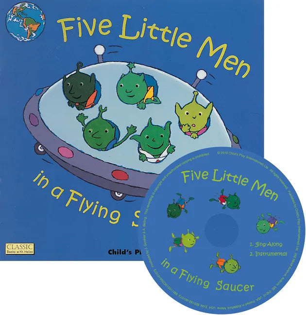 Five Little Men in a Flying Saucer [With CD (Audio)] - Paperback