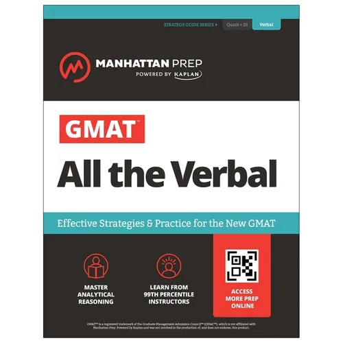 GMAT All the Verbal: Effective Strategies & Practice for the New GMAT + Atlas Online - Paperback