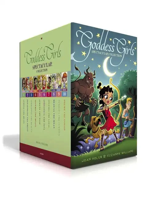 Goddess Girls Spectacular Collection (Boxed Set): Athena the Brain; Persephone the Phony; Aphrodite the Beauty; Artemis the Brave; Athena the Wise; Ap - Paperback