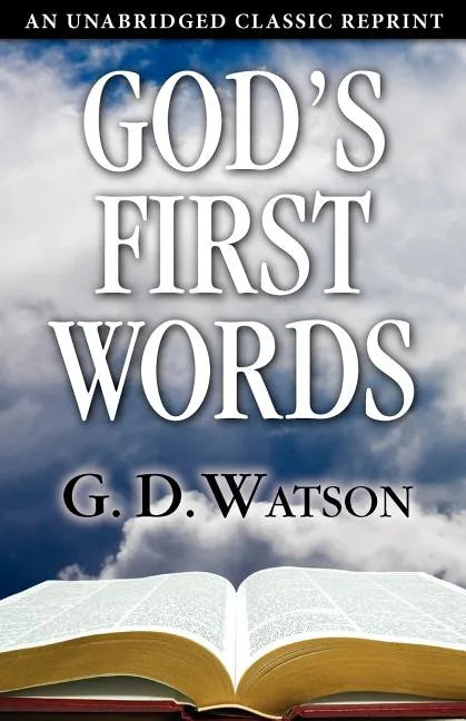 God's First Words - Paperback