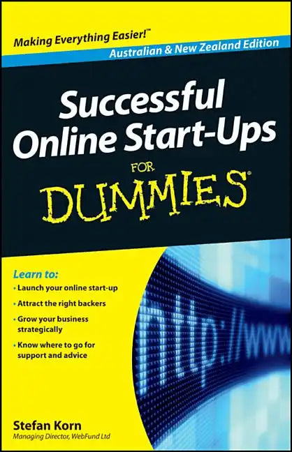 Successful Online Start-Ups for Dummies - Paperback