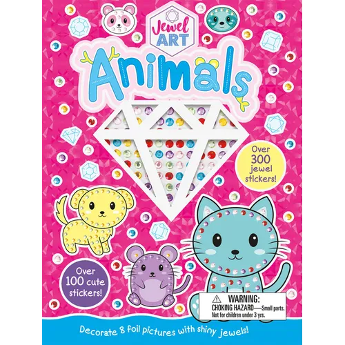 Jewel Art Animals - Hardcover