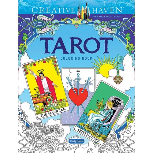 Creative Haven Tarot Coloring Book - Paperback