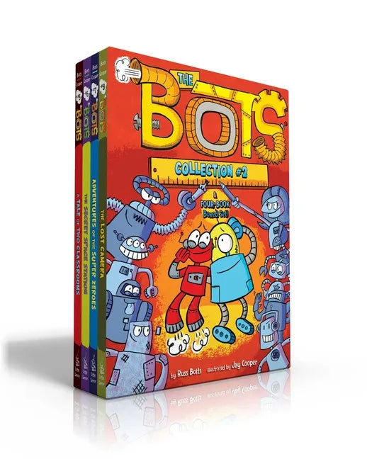 The Bots Collected Set #2: A Tale of Two Classrooms; The Secret Space Station; Adventures of the Super Zeroes; The Lost Camera - Paperback