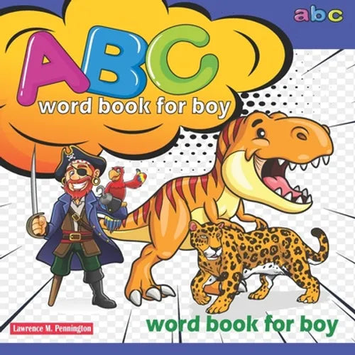 ABC word book for boy: (Alphabet Book, Baby Book, Children's Book, Toddler Book) - Paperback