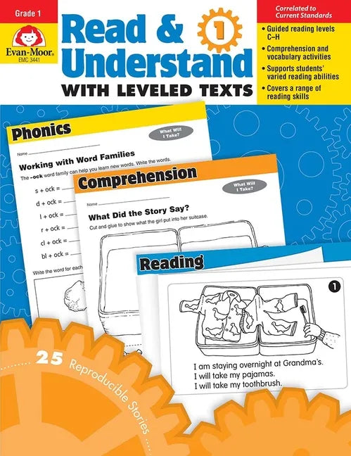 Read and Understand with Leveled Texts, Grade 1 Teacher Resource - Paperback