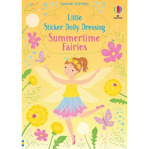 Little Sticker Dolly Dressing Summertime Fairies - Paperback