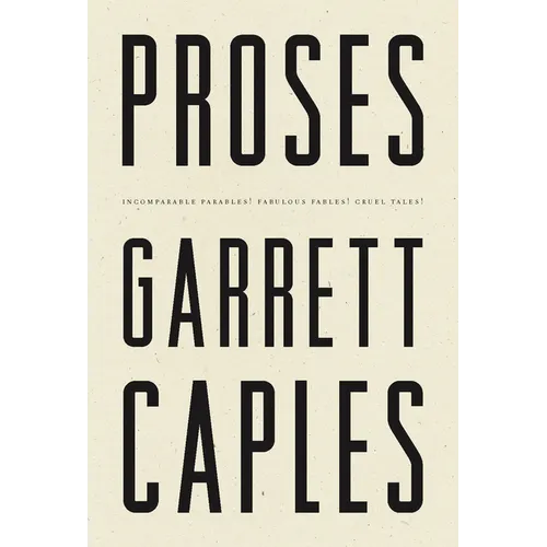 Proses: Incomparable Parables! Fabulous Fables! Cruel Tales! - Paperback