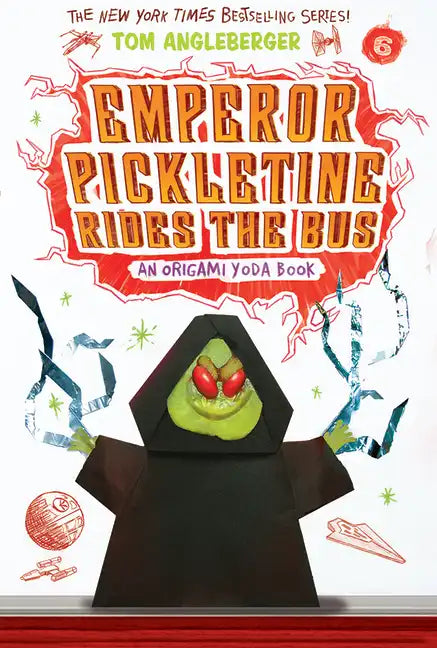 Emperor Pickletine Rides the Bus (Origami Yoda #6) - Paperback