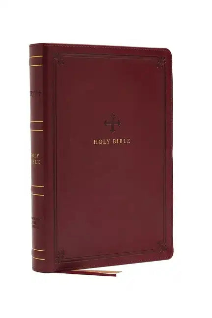 Nrsv, Catholic Bible, Standard Large Print, Leathersoft, Red, Comfort Print: Holy Bible - Imitation Leather