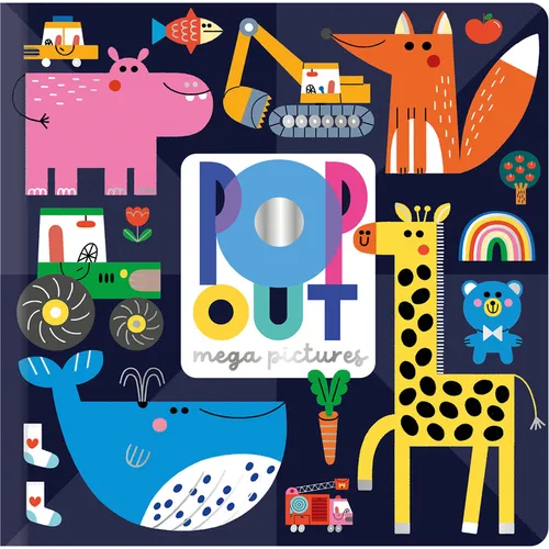 Pop Out Mega Pictures - Board Book