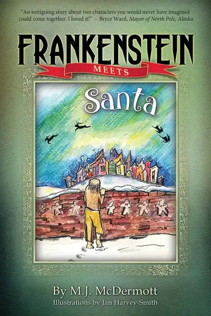 Frankenstein Meets Santa - Paperback