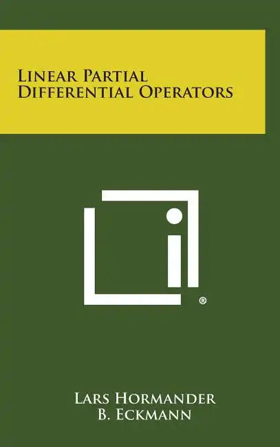 Linear Partial Differential Operators - Hardcover