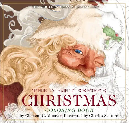 The Night Before Christmas Coloring Book: The Classic Edition - Paperback
