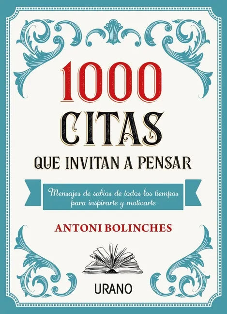 1000 Citas Que Invitan a Pensar - Paperback