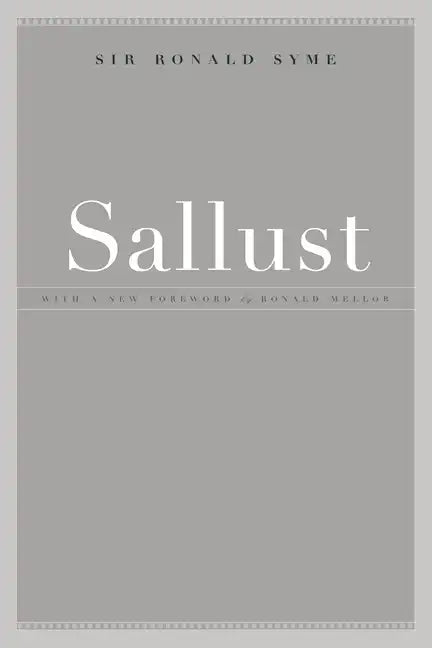 Sallust: Volume 33 - Paperback