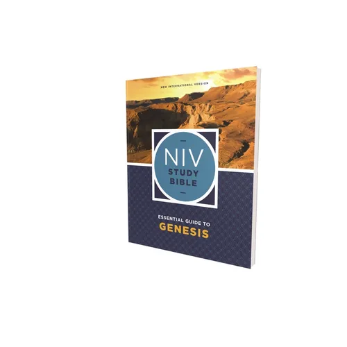 NIV Study Bible Essential Guide to Genesis, Paperback, Red Letter, Comfort Print - Paperback