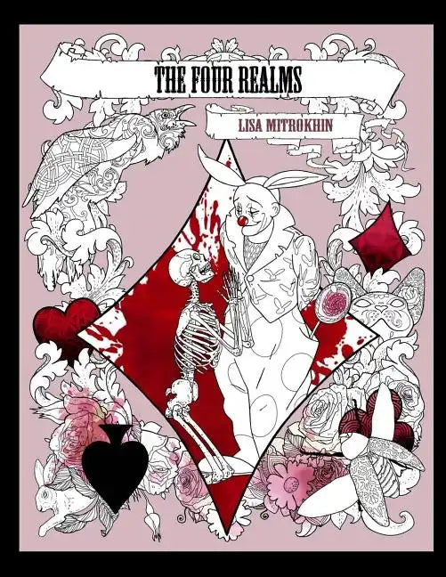 The Four Realms: A Coloring Book For Adults - Paperback