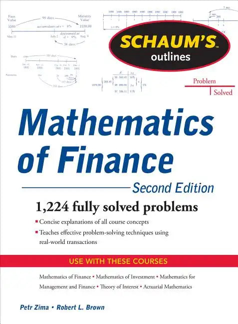 Schaum's Outline of Mathematics of Finance, Second Edition - Paperback