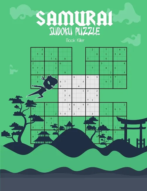 Killer Samurai Sudoku puzzle book: A fun way but effective to keep you brain in shape - Paperback