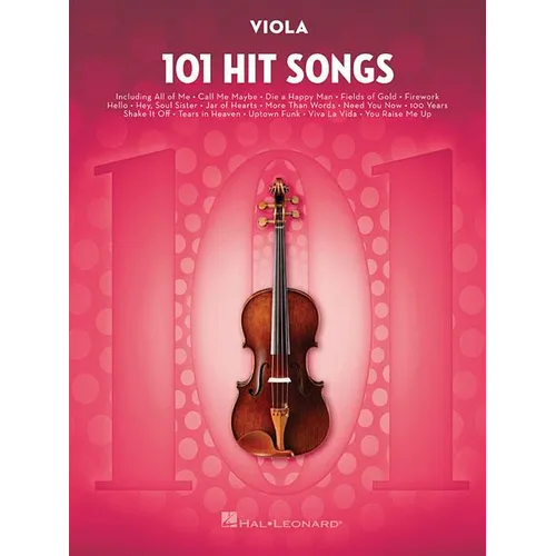101 Hit Songs: For Viola - Paperback