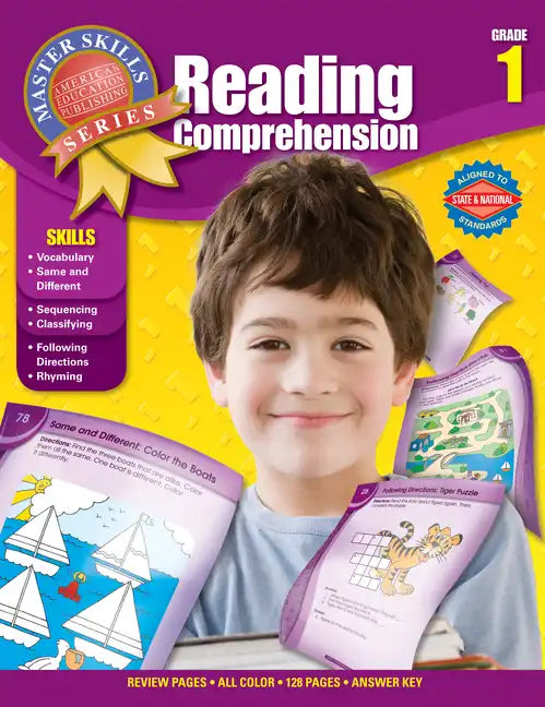 Reading Comprehension, Grade 1 - Paperback
