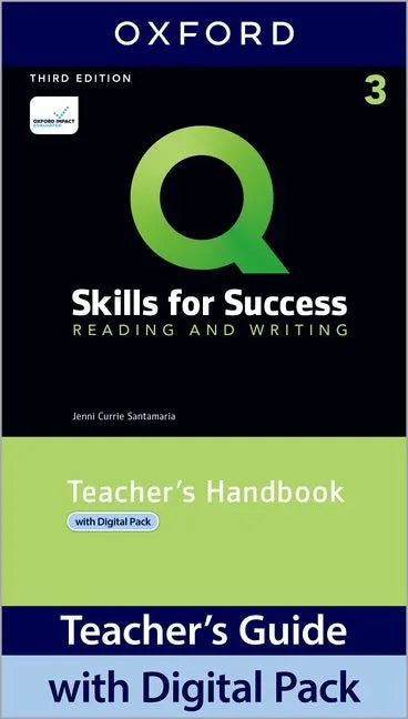 Q3e Reading and Writing 3 Teachers Guide Pack - Paperback