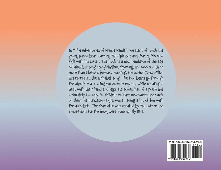 The Adventures of Prince Panda - Learning ABC's - Paperback