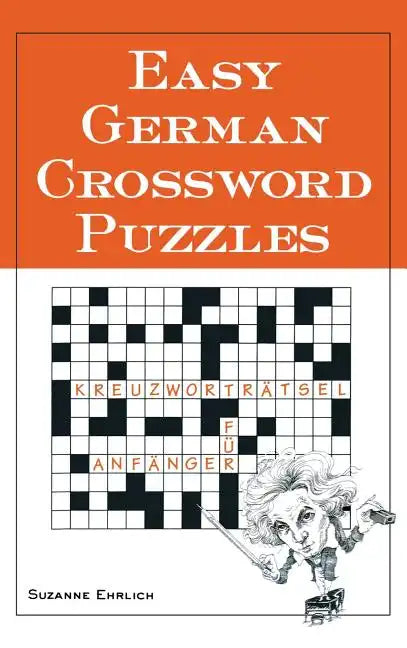 Easy German Crossword Puzzles - Hardcover