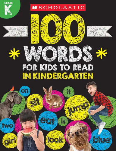 100 Words for Kids to Read in Kindergarten - Paperback