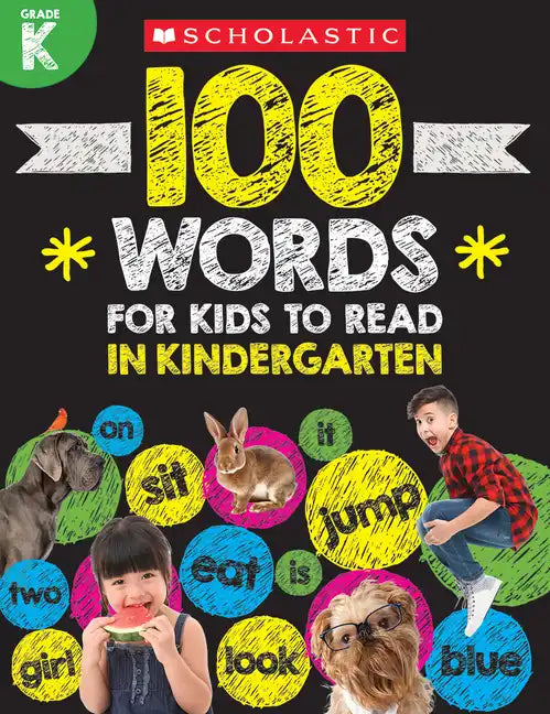 100 Words for Kids to Read in Kindergarten - Paperback