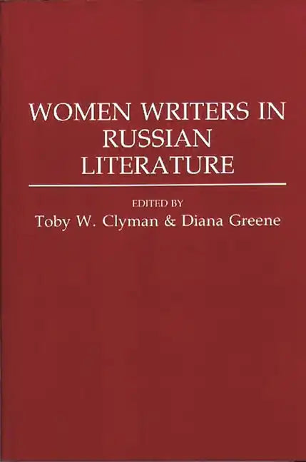 Women Writers in Russian Literature - Paperback
