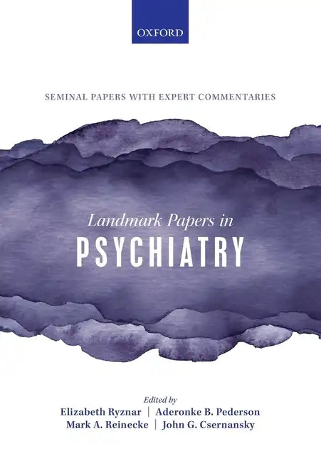 Landmark Papers in Psychiatry - Paperback