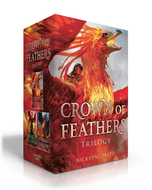 Crown of Feathers Trilogy (Boxed Set): Crown of Feathers; Heart of Flames; Wings of Shadow - Hardcover