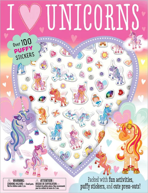 I Love Unicorns - Paperback