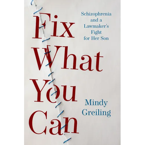 Fix What You Can: Schizophrenia and a Lawmaker's Fight for Her Son - Paperback